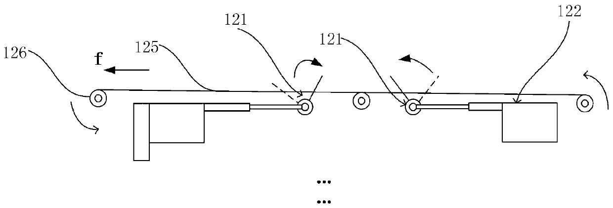 Automatic textile folding machine