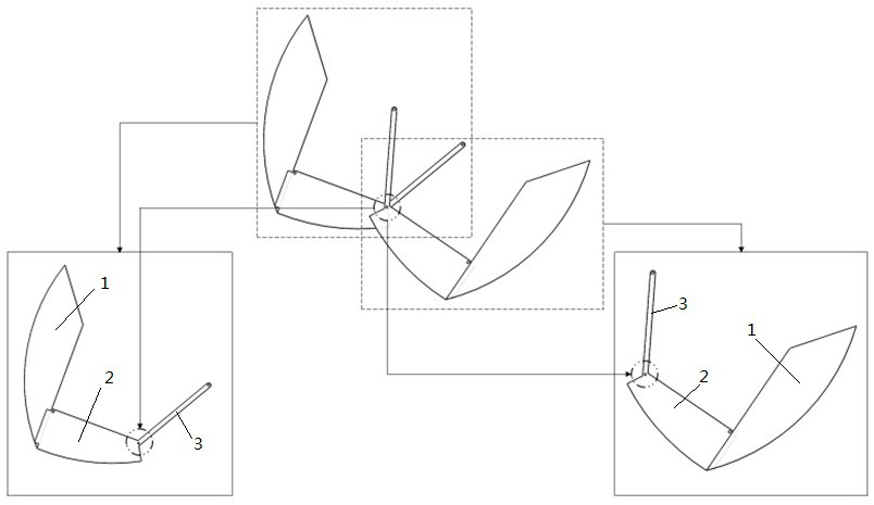 Form-variable wheel type mechanism based on 4D printing technology