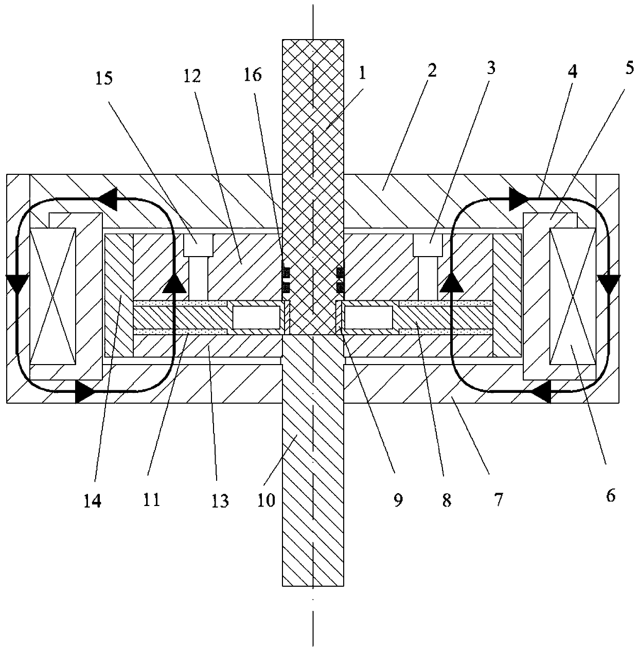 A magneto-rheological clutch with small size and large controllable range