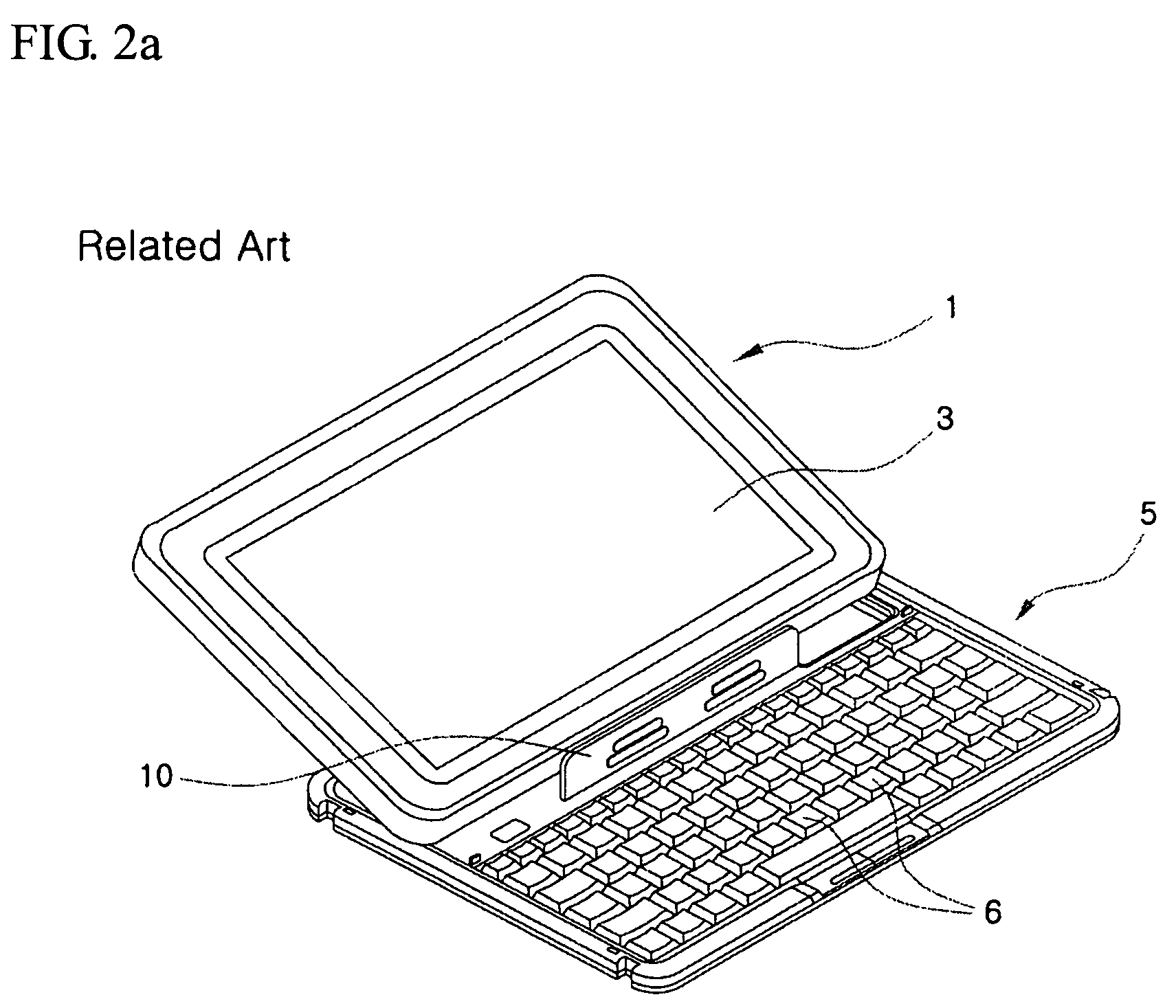 Supporting apparatus for portable computer