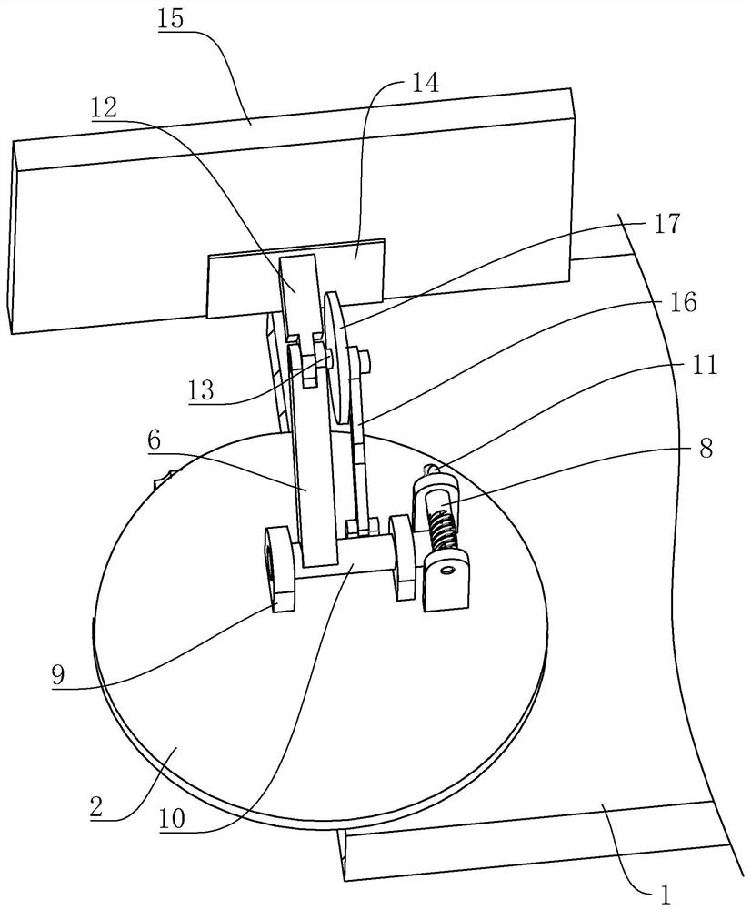 Adjustable clamping seat office table and display angle adjusting method