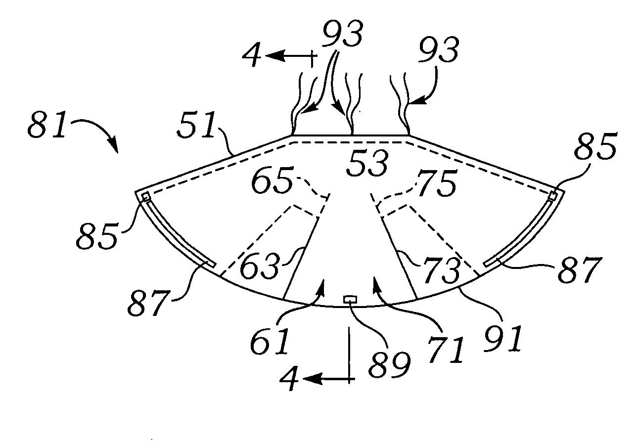 Infant food & debris catcher