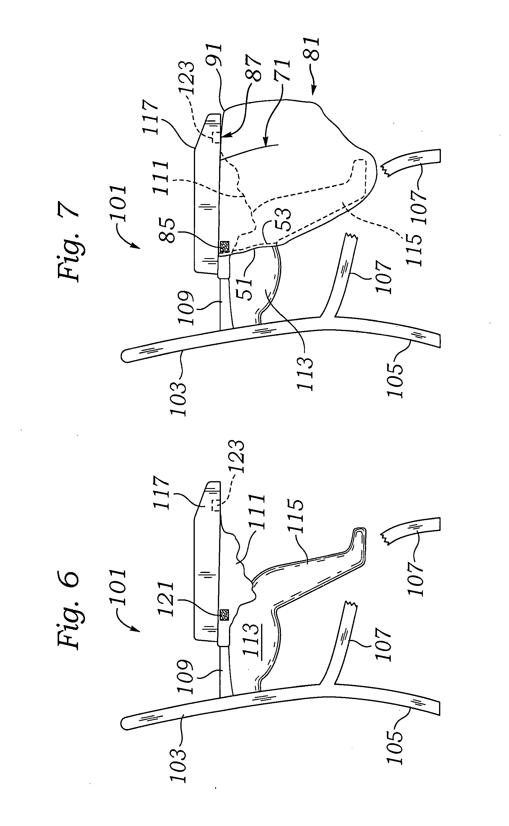 Infant food & debris catcher