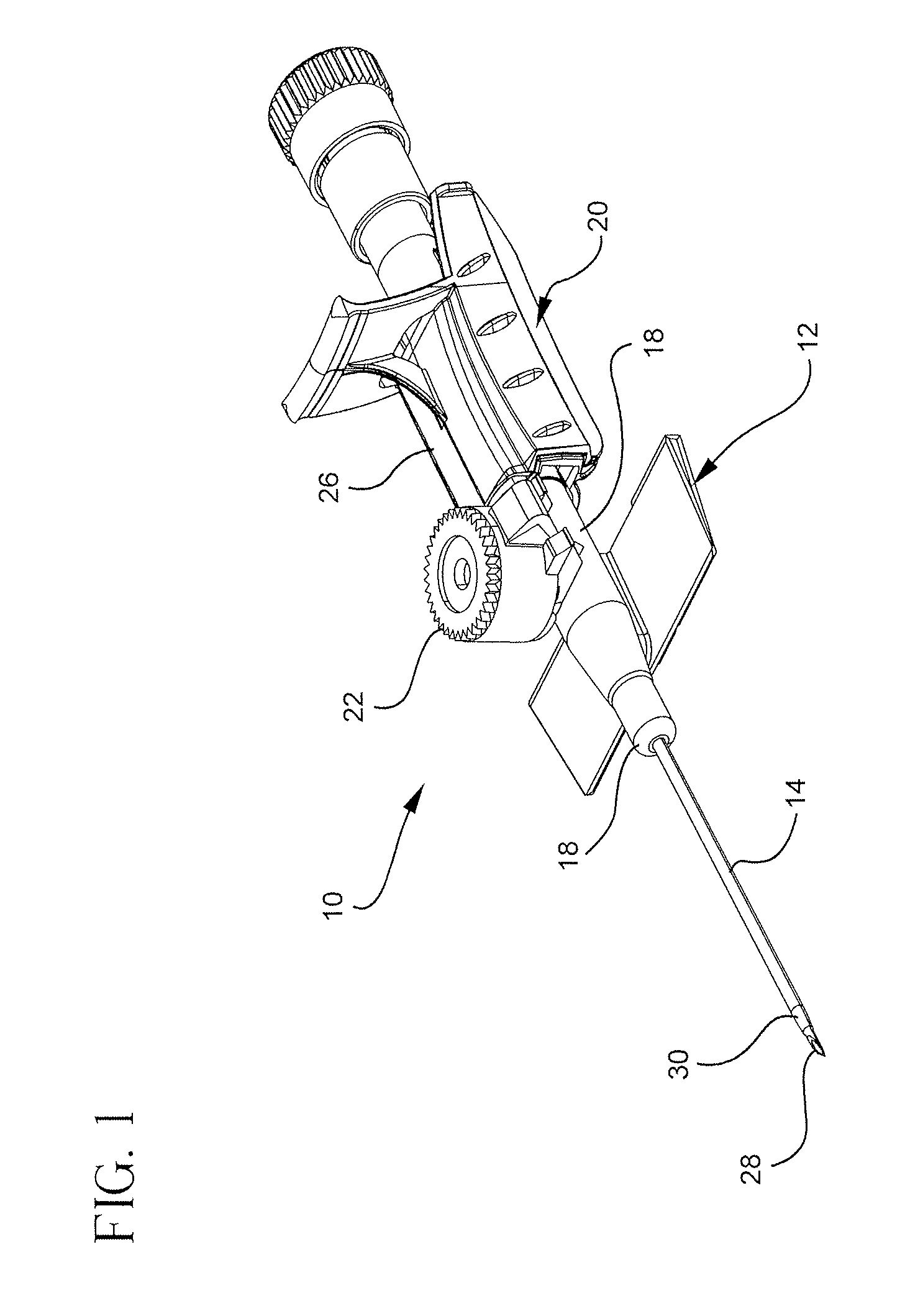 Reducing withdrawal force in a safety iv catheter