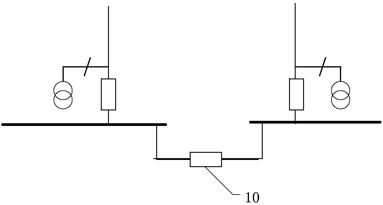 Loop closing electricity switching detection and control system