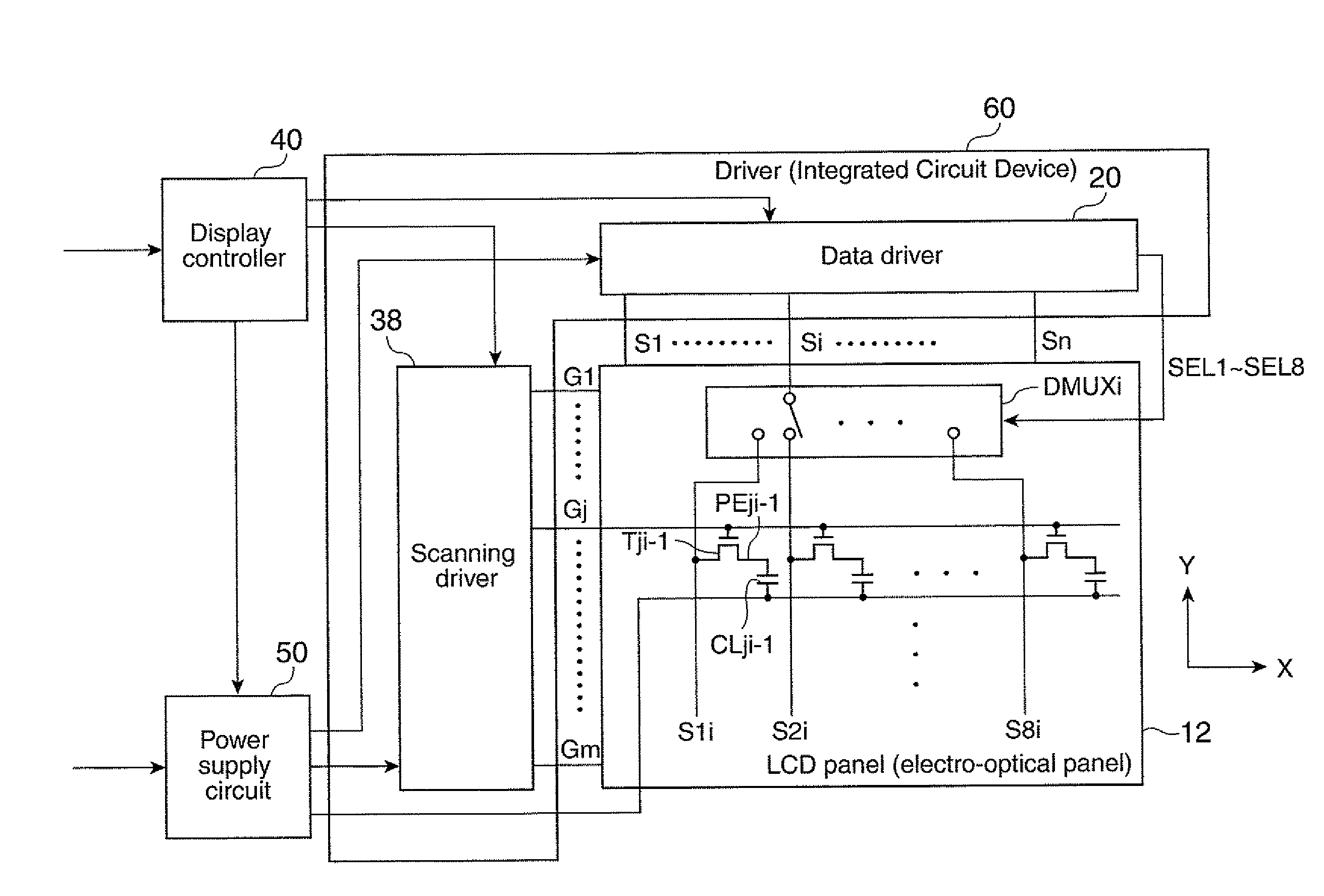 Integrated circuit device, electro optical device and electronic apparatus