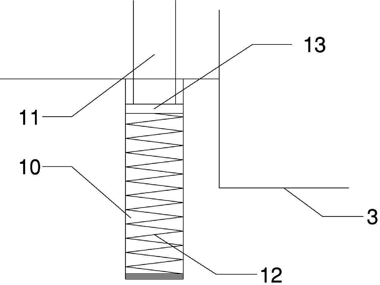 Cement compression test device