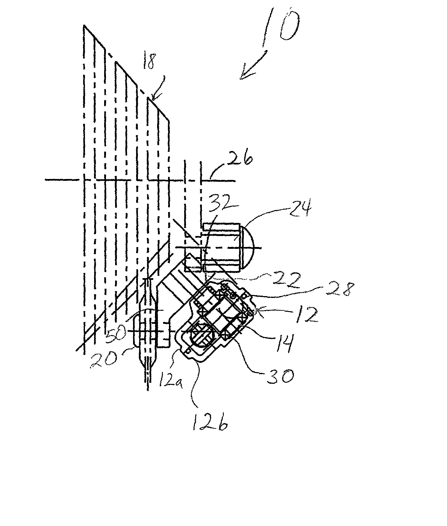 Compact hydraulically-operated derailleur shifting system for bicycles