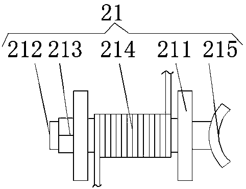 Transportation fixing device for cold-rolled steel pipe