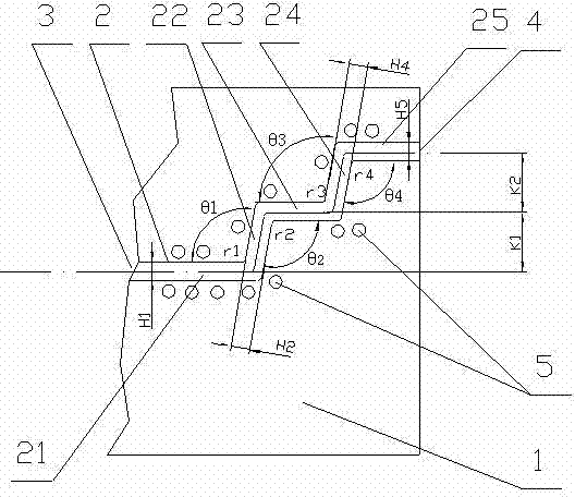 Method and die for preparing magnesium alloy board with multistage continuous corner cutting deformation