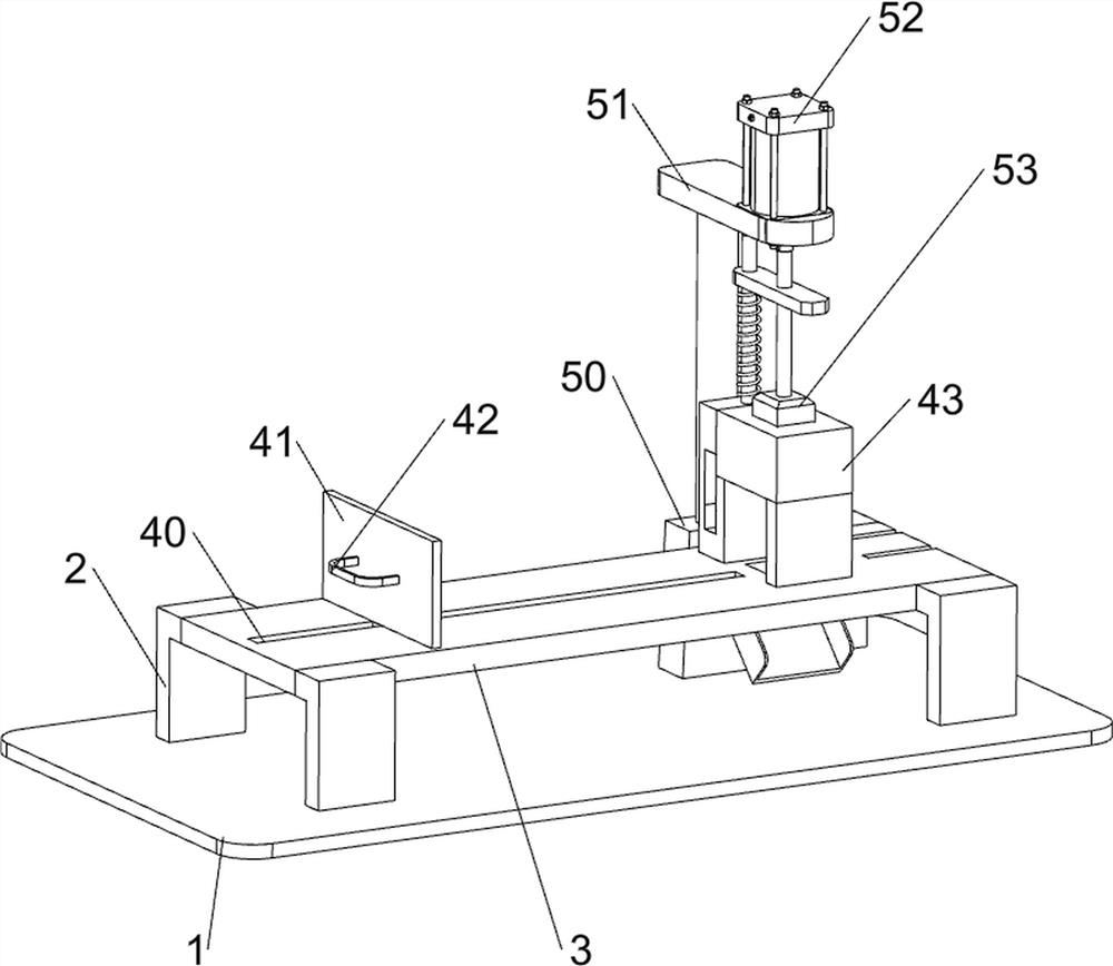 Adjustable square steel grooving equipment