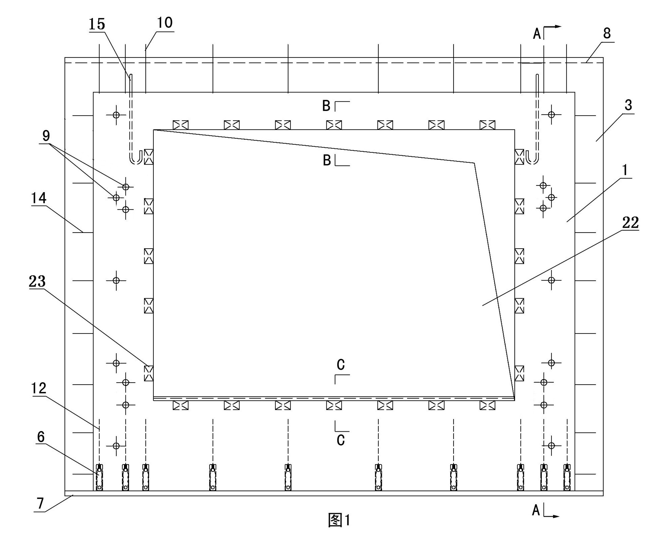 Precast composite wallboard with door/window holes and manufacturing method thereof