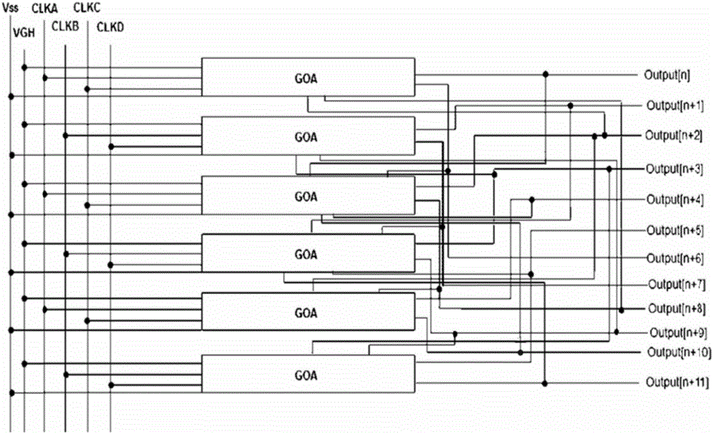 Display device and gate drive circuit and unit