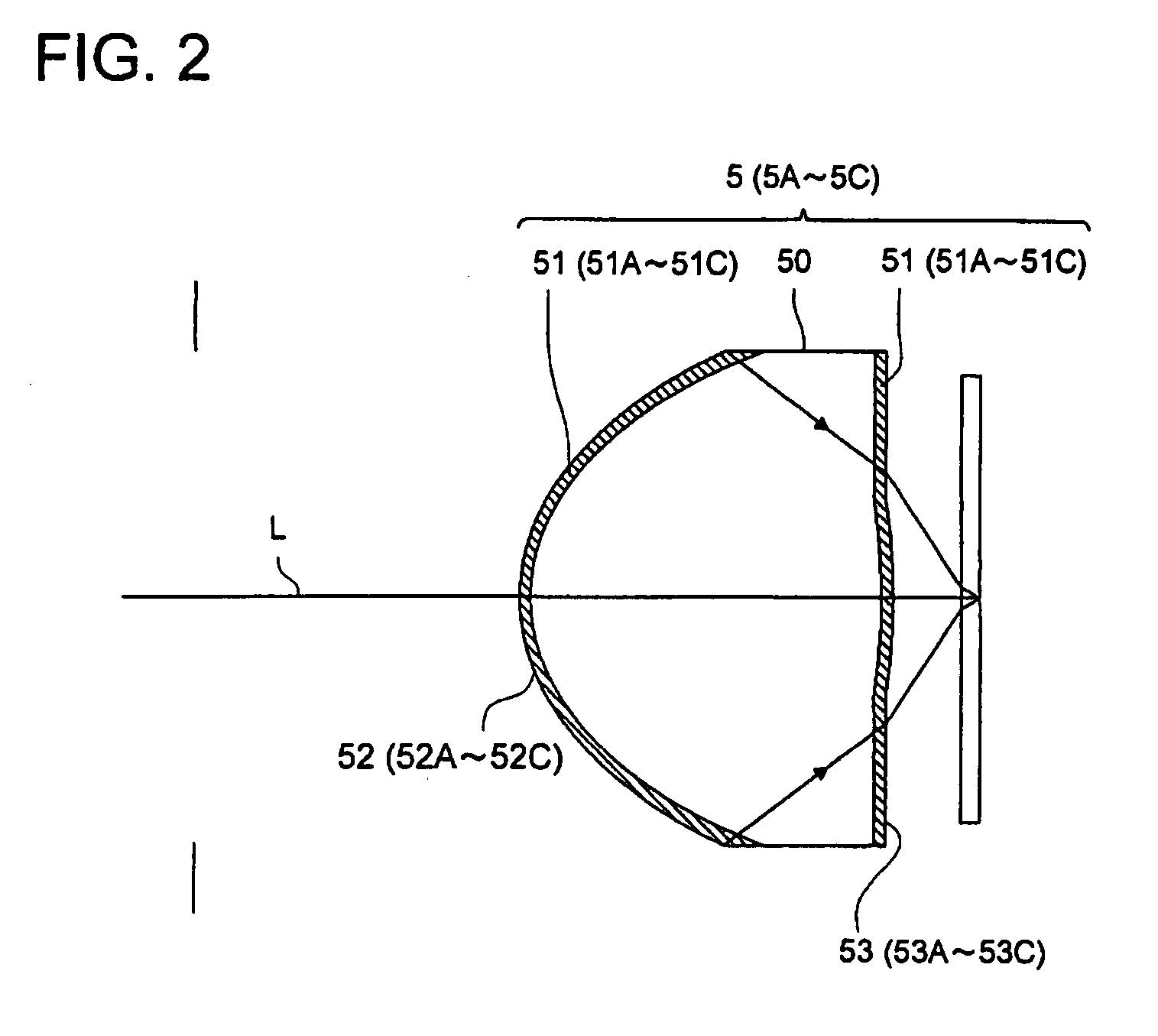 Optical element having an anti-reflection film and optical pickup apparatus