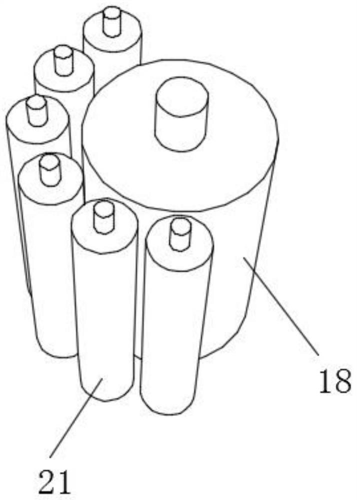 Spunlace non-woven fabric with cleaning liquid, production device and method thereof