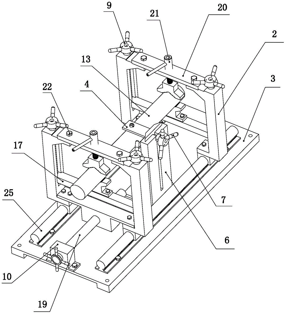 Novel drill jig for processing radial hole of bar