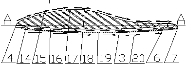 Method for improving aero-engine air injection reverse thrust efficiency