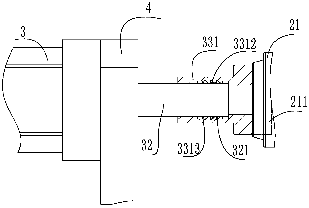 A high-efficiency press-fitting equipment for rear axle bearings