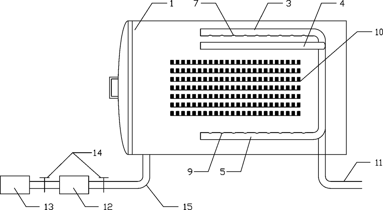 Airway structure in hearth of hard alloy and metal ceramic debinding furnace