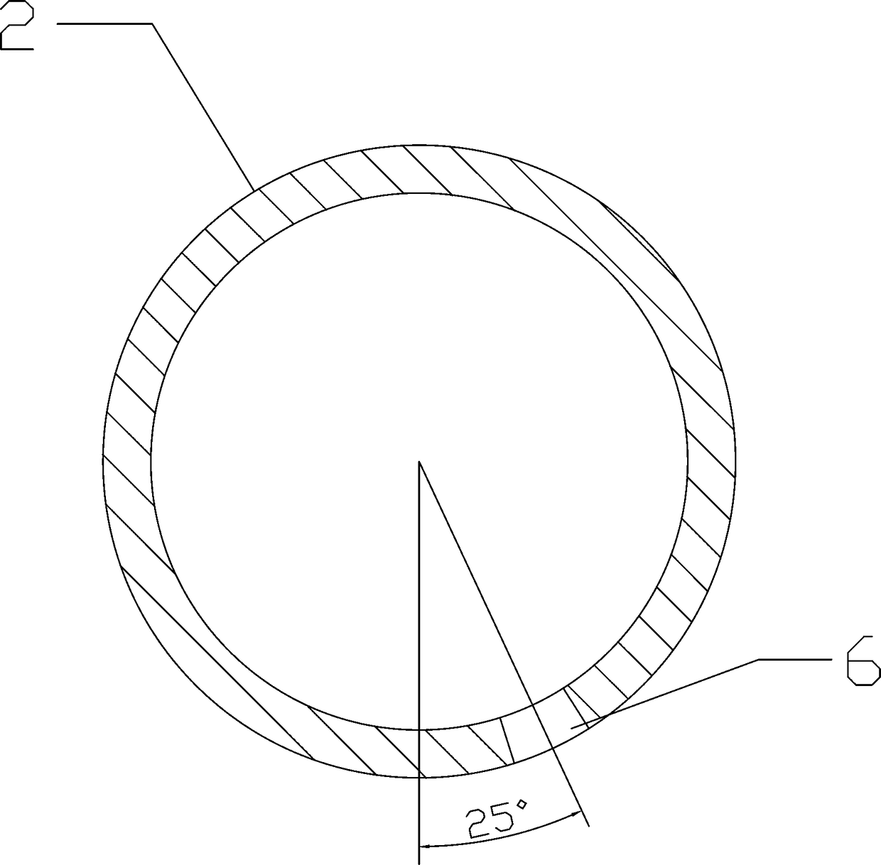 Airway structure in hearth of hard alloy and metal ceramic debinding furnace