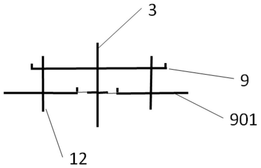 A continuous process method for producing methyl silicone oil with various viscosities