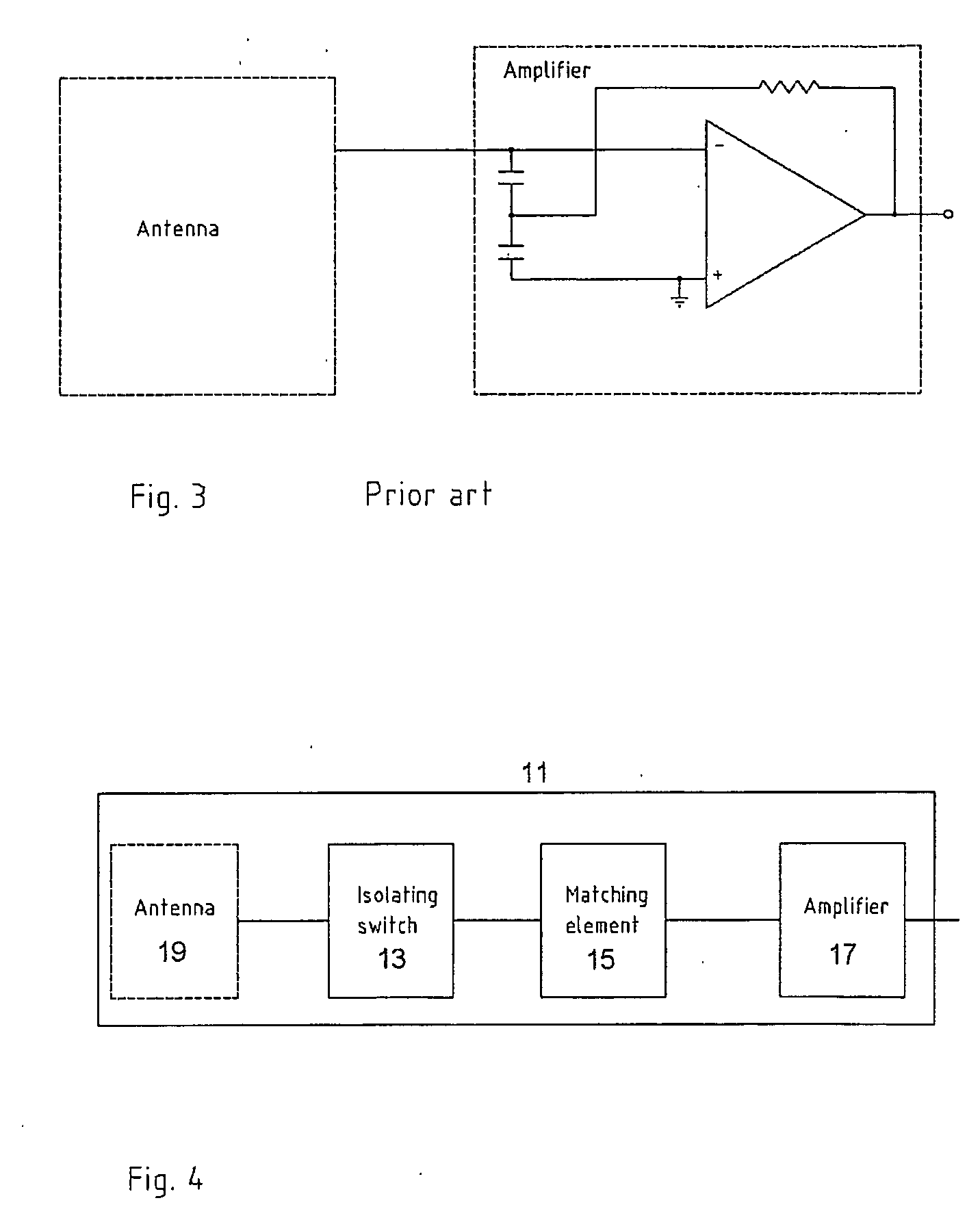 Receive system for high q antennas in nqr and a method of detecting substances