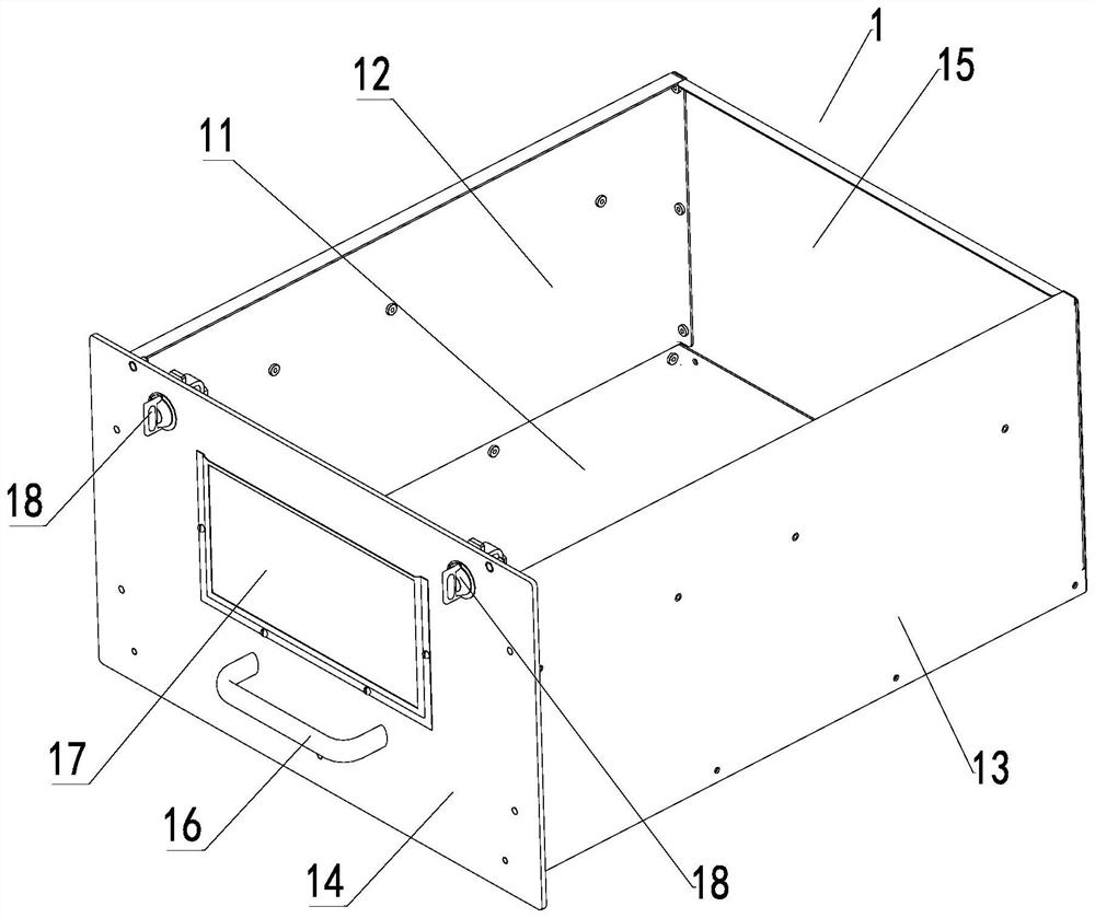 Tool-free operation spare part combination and cabinet for radar system