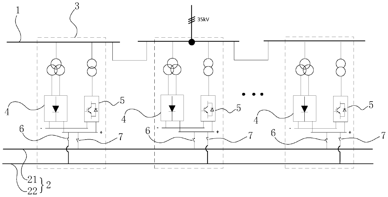 Catenary ice-melting system with energy self-circulation