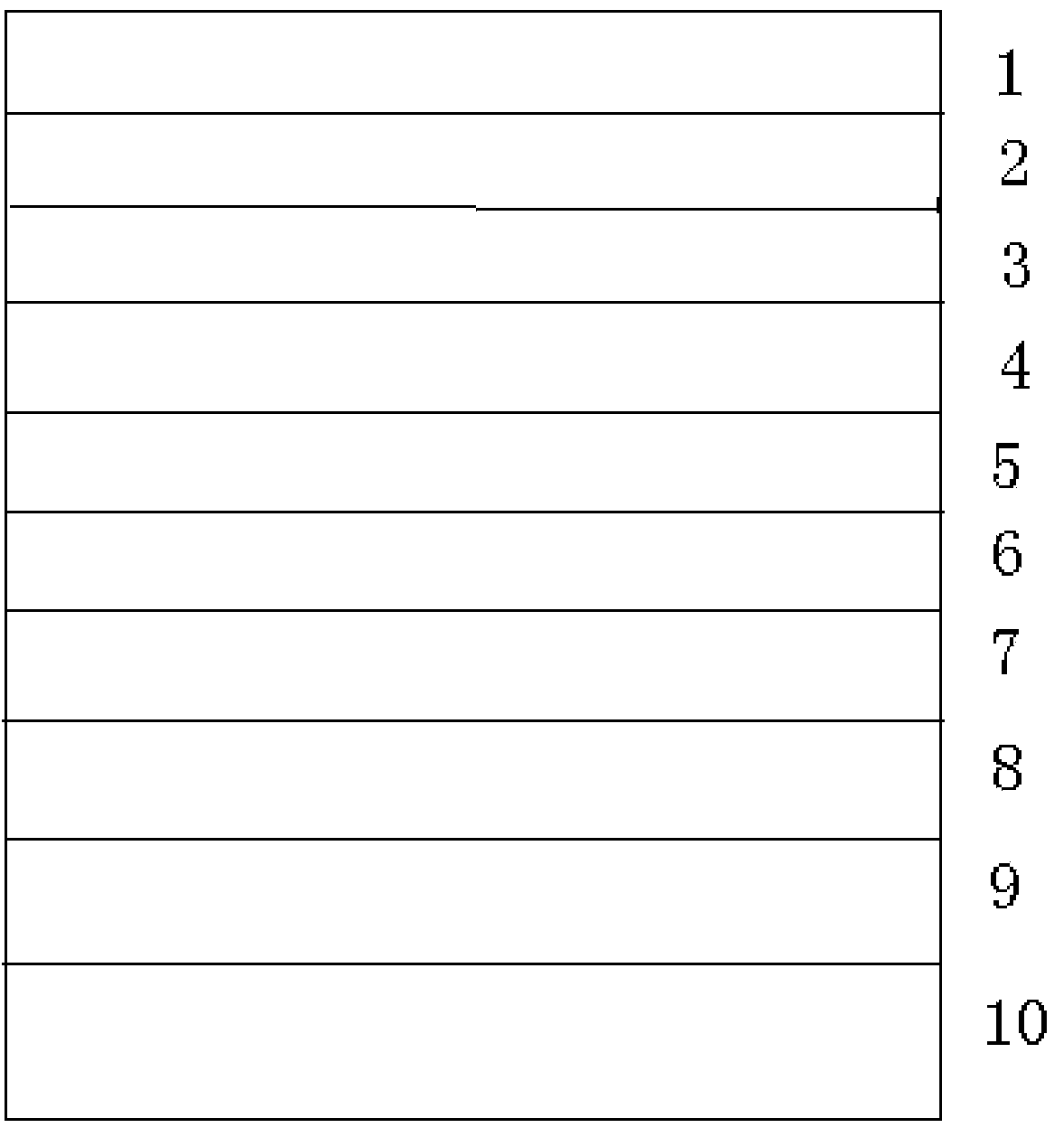 Method for manufacturing organic capacitive touch screen