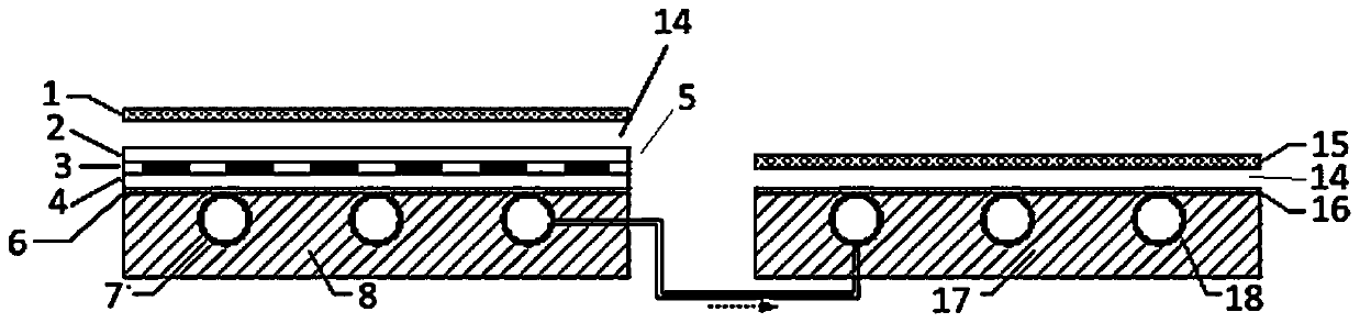 High-temperature combined heat and power system with series-wound solar photovoltaic photothermal integration assembly and heat collector