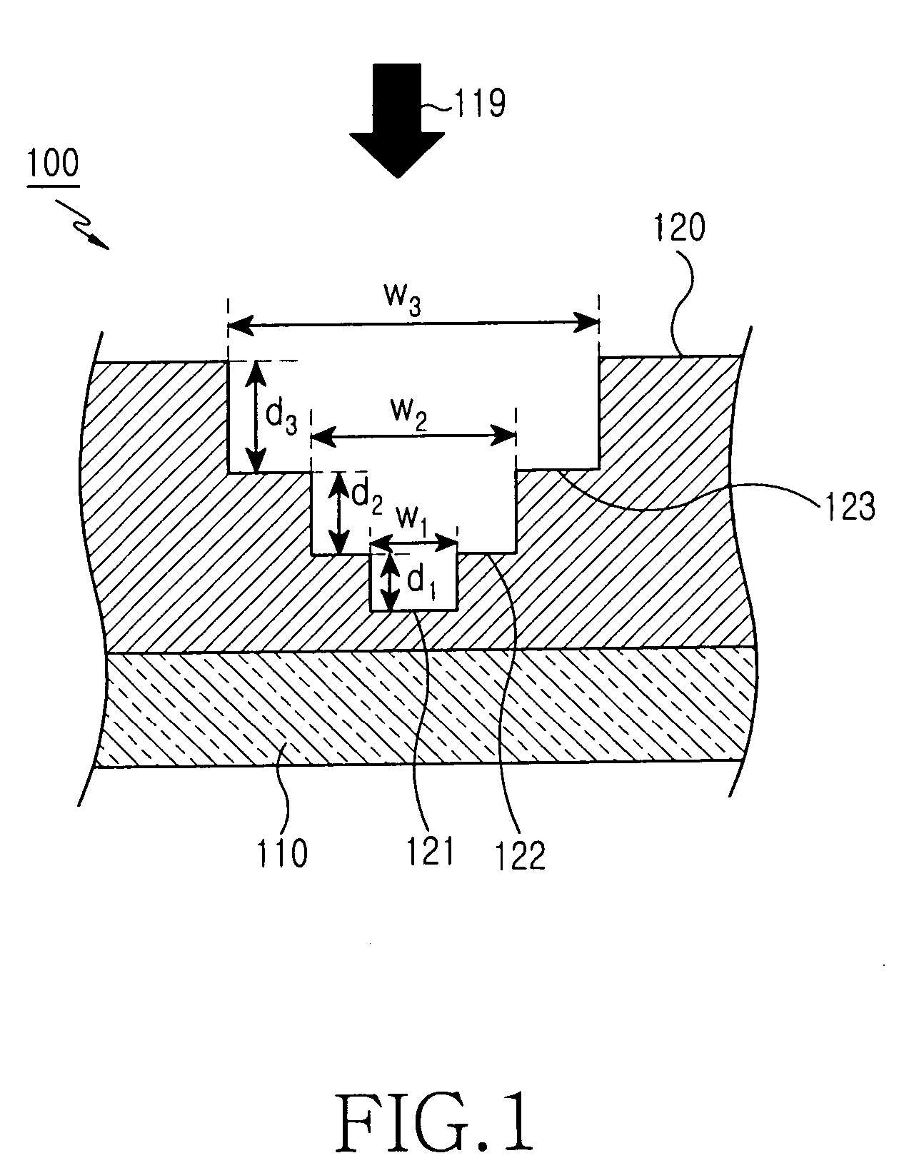 Diffraction grating and laser television using the same