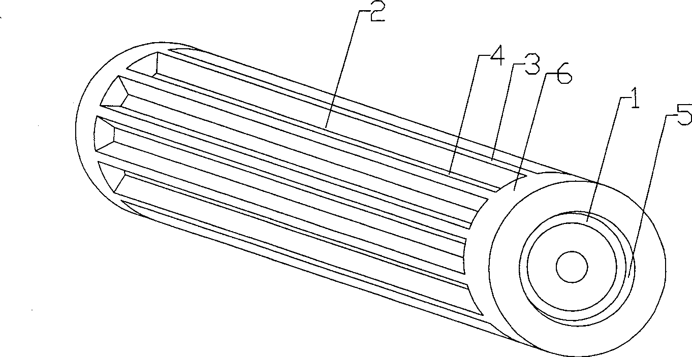 Roller of swabbing floor, and mop of using the roller