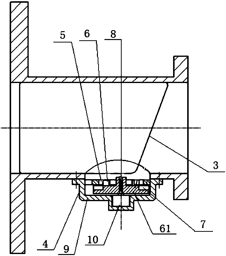 Blockage-free water inlet pipe of sewage pump