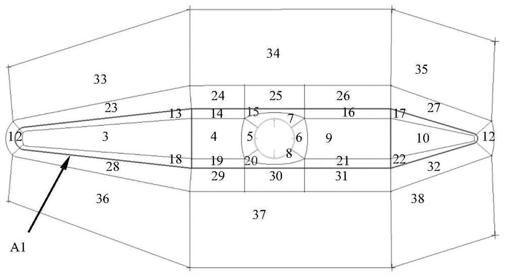 Air rudder thermal environment modeling method and device and storage medium