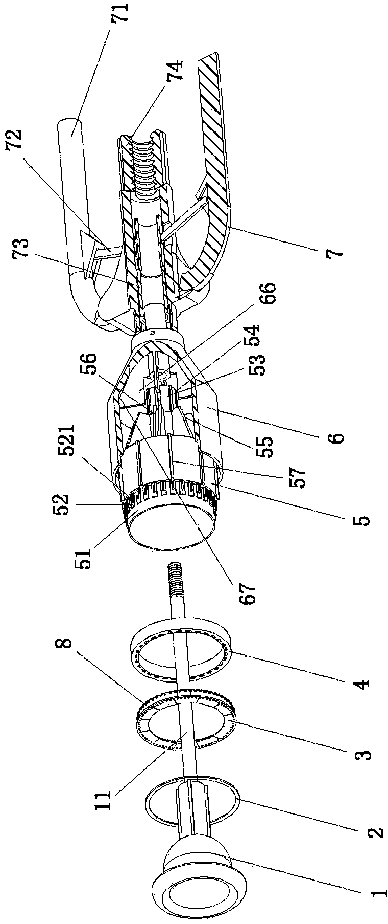 Preputial circumcision apparatus