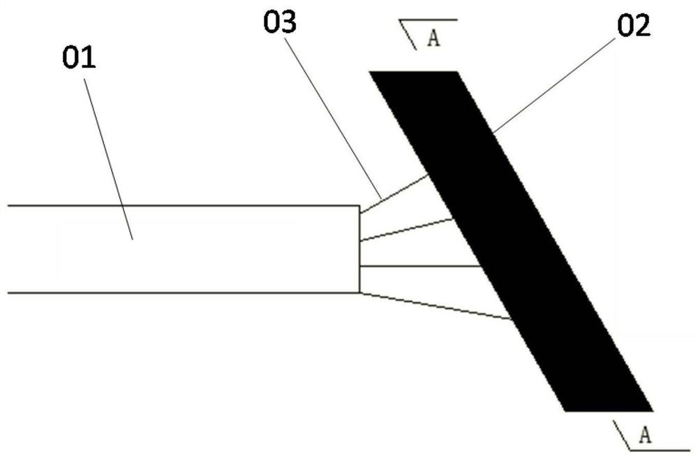 Rock cross-cut coal uncovering method based on controllable shock wave permeability improvement