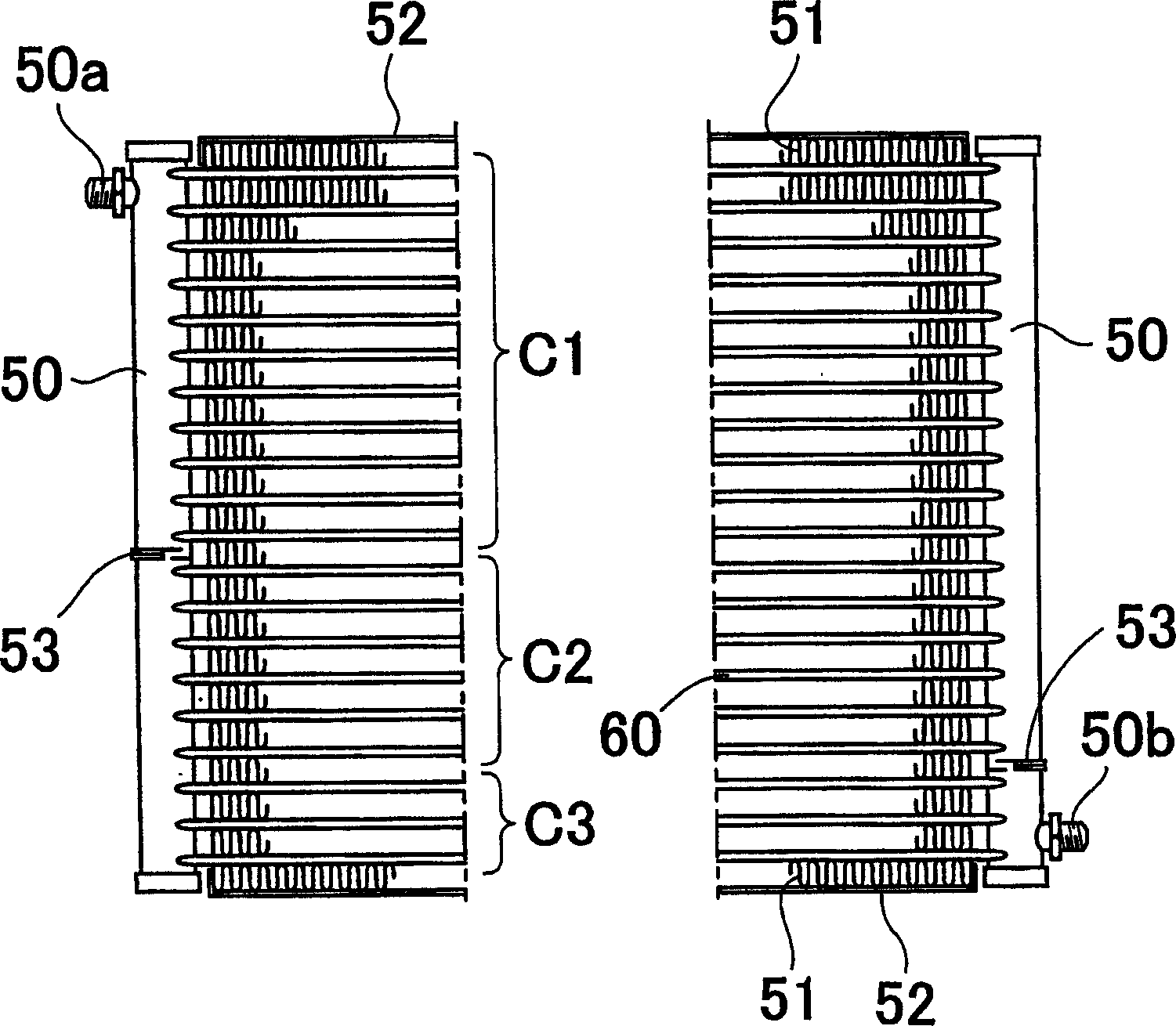 Heat exchanging tube and heat exchanger