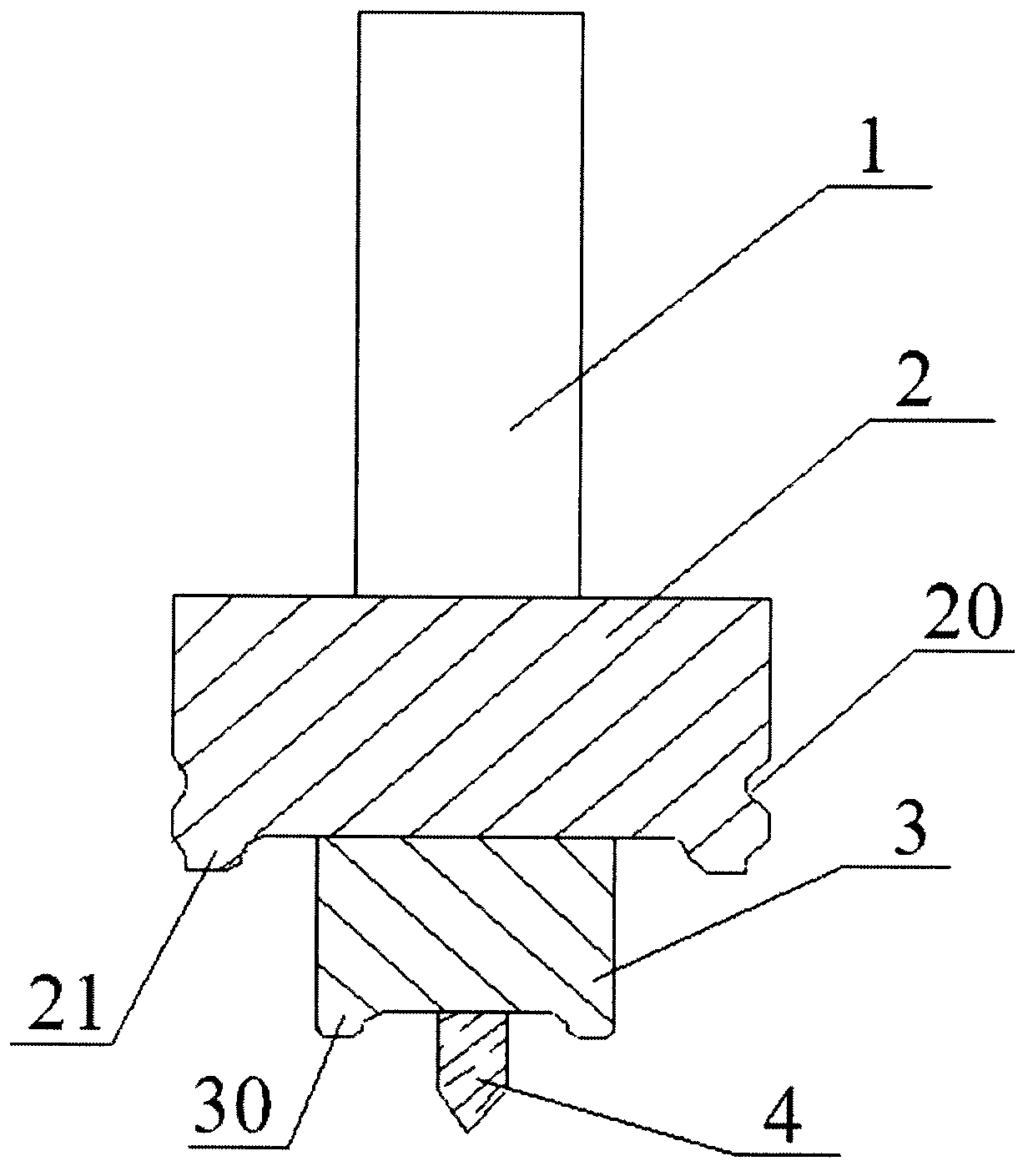 Integrated grinding wheel of glass engraving machine