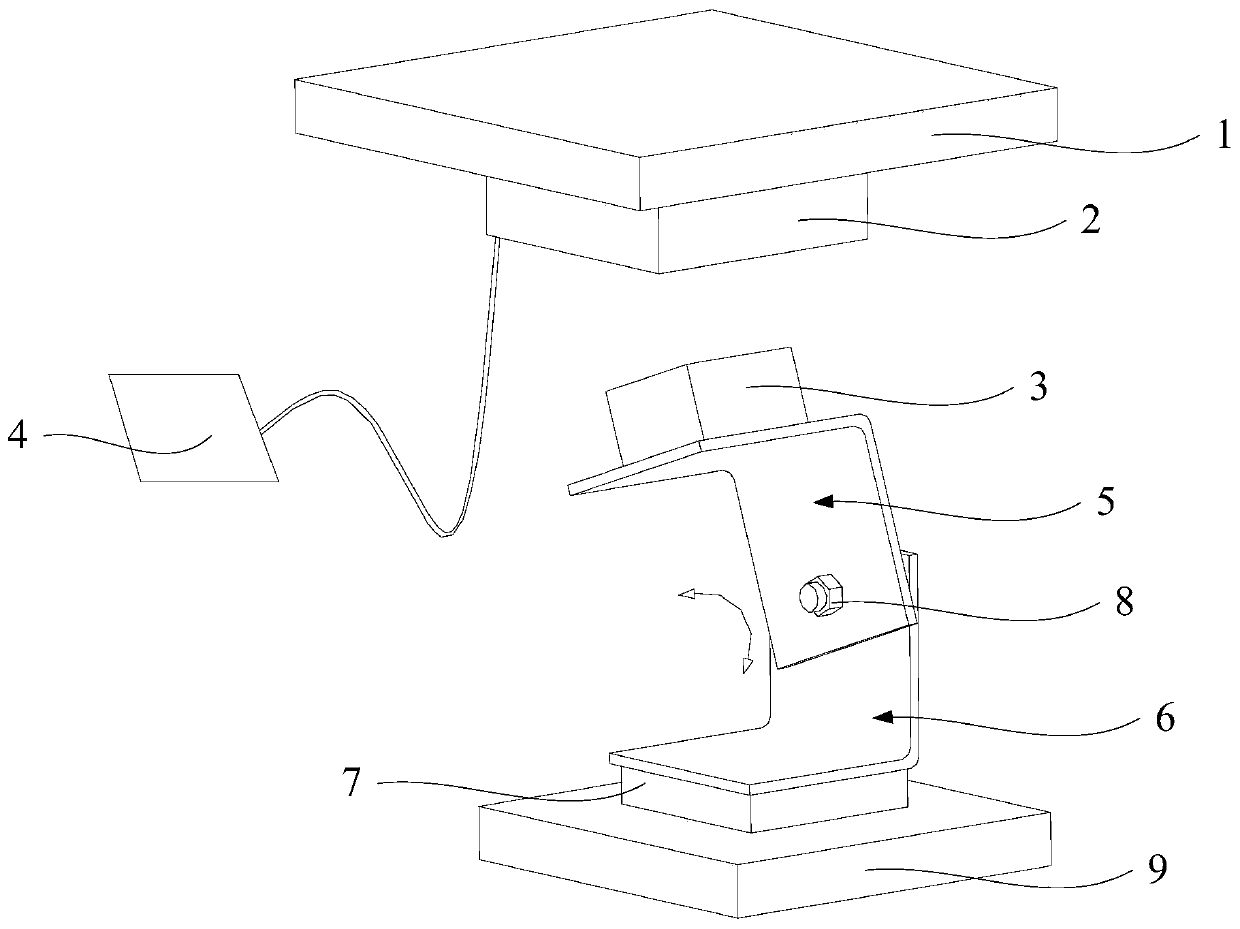 Rotating speed detection system and excavator