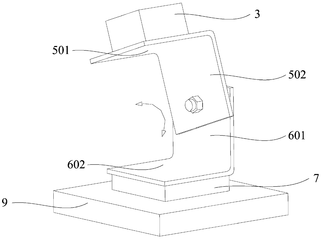 Rotating speed detection system and excavator