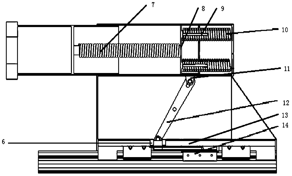 Passive type ring spring car stop