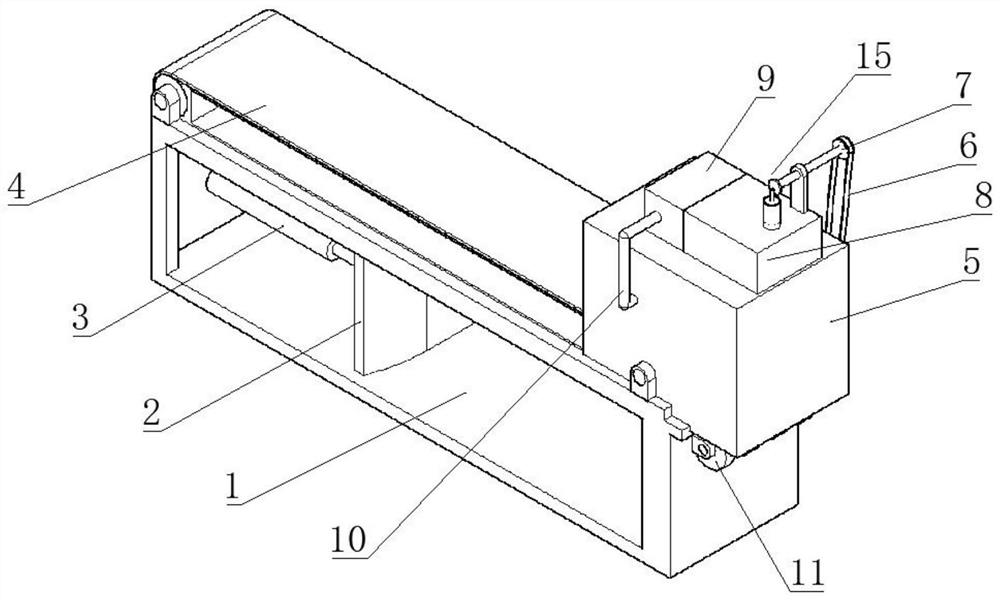 Continuous production equipment for organic silicon resin paint film and continuous production method