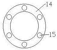 Dust removing device for crushing building wastes