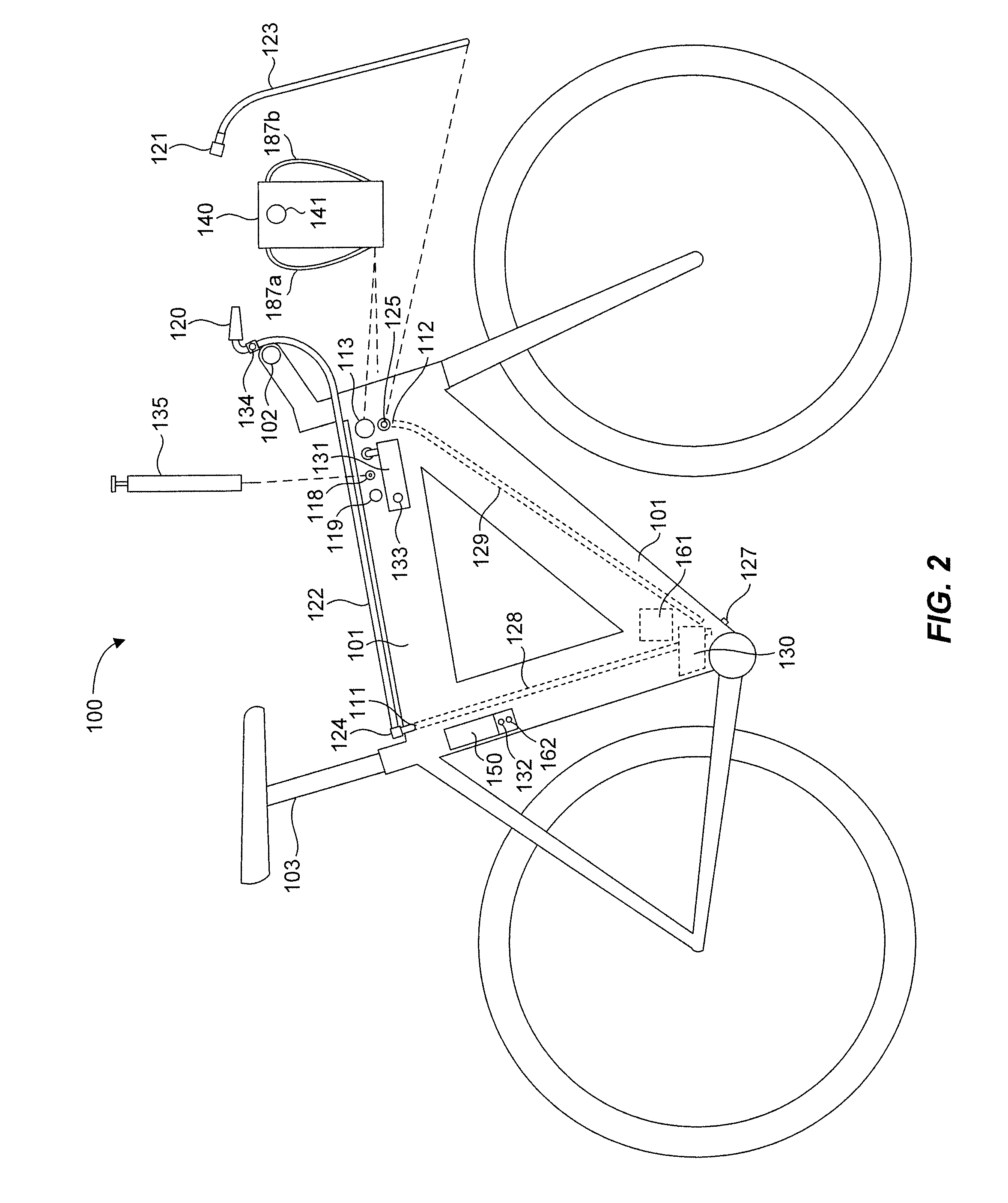 Water amusement and hydration bicycle