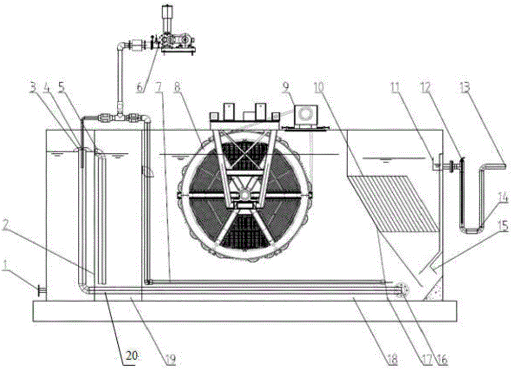 Novel biochemical disinfection integrated device