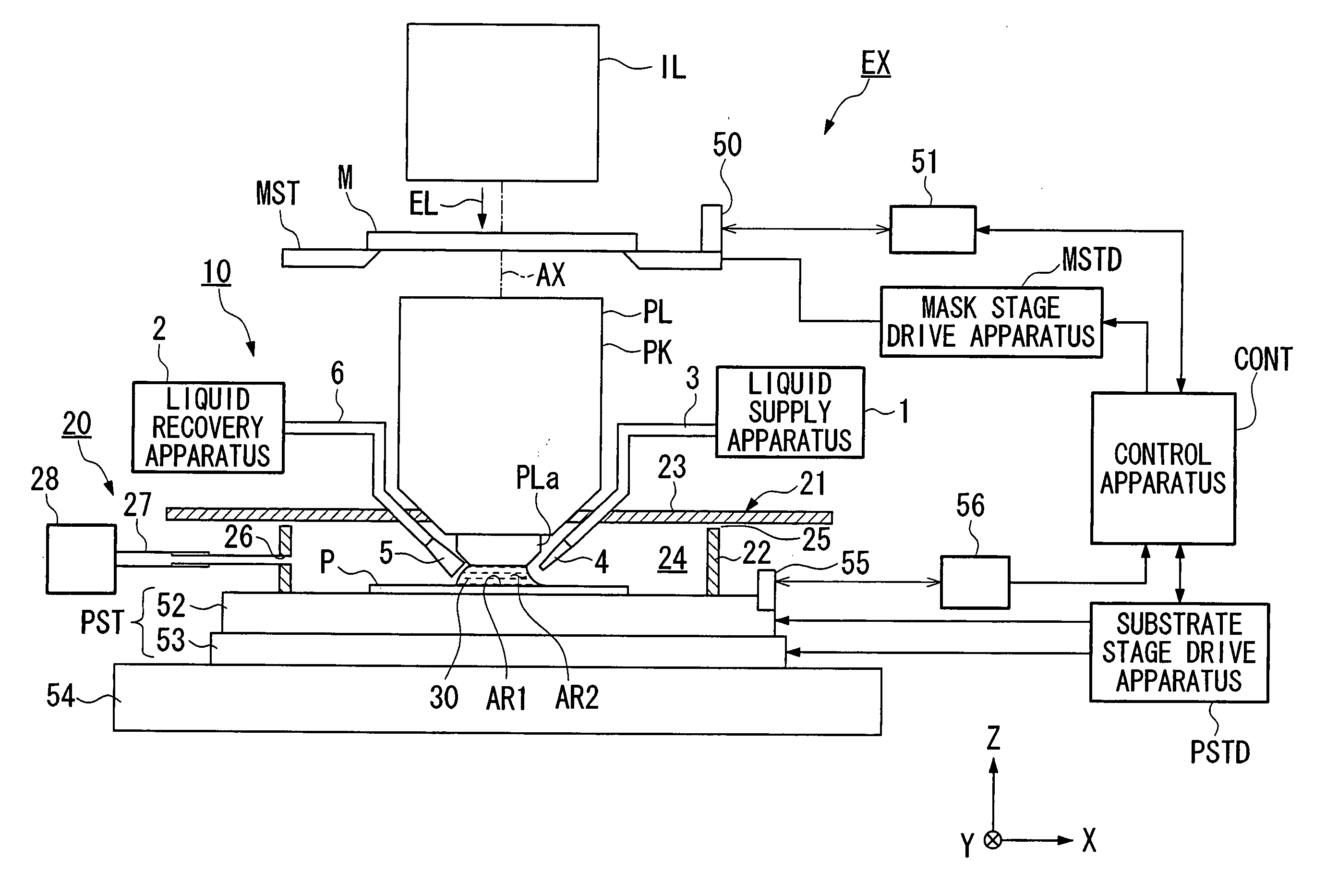 Exposure apparatus and device fabrication method