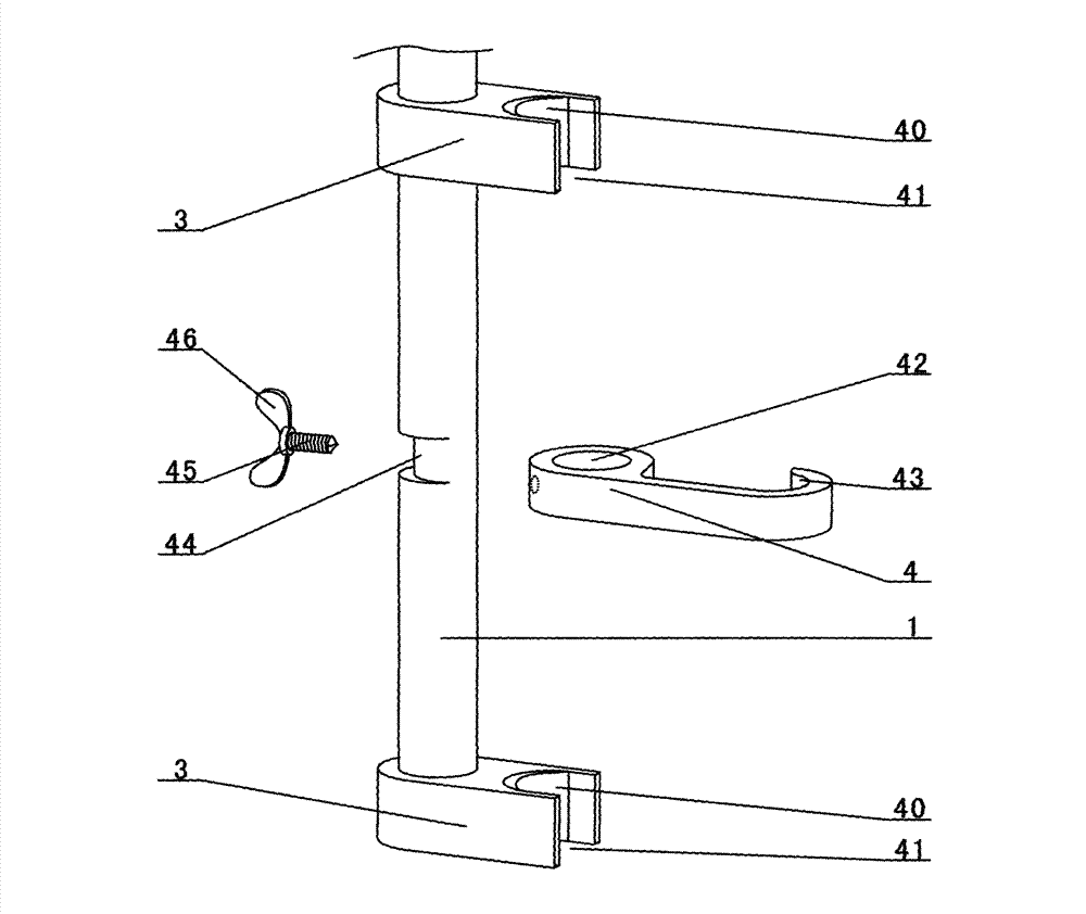 Hanging bottle frame for umbrella or beach umbrella with alarming function