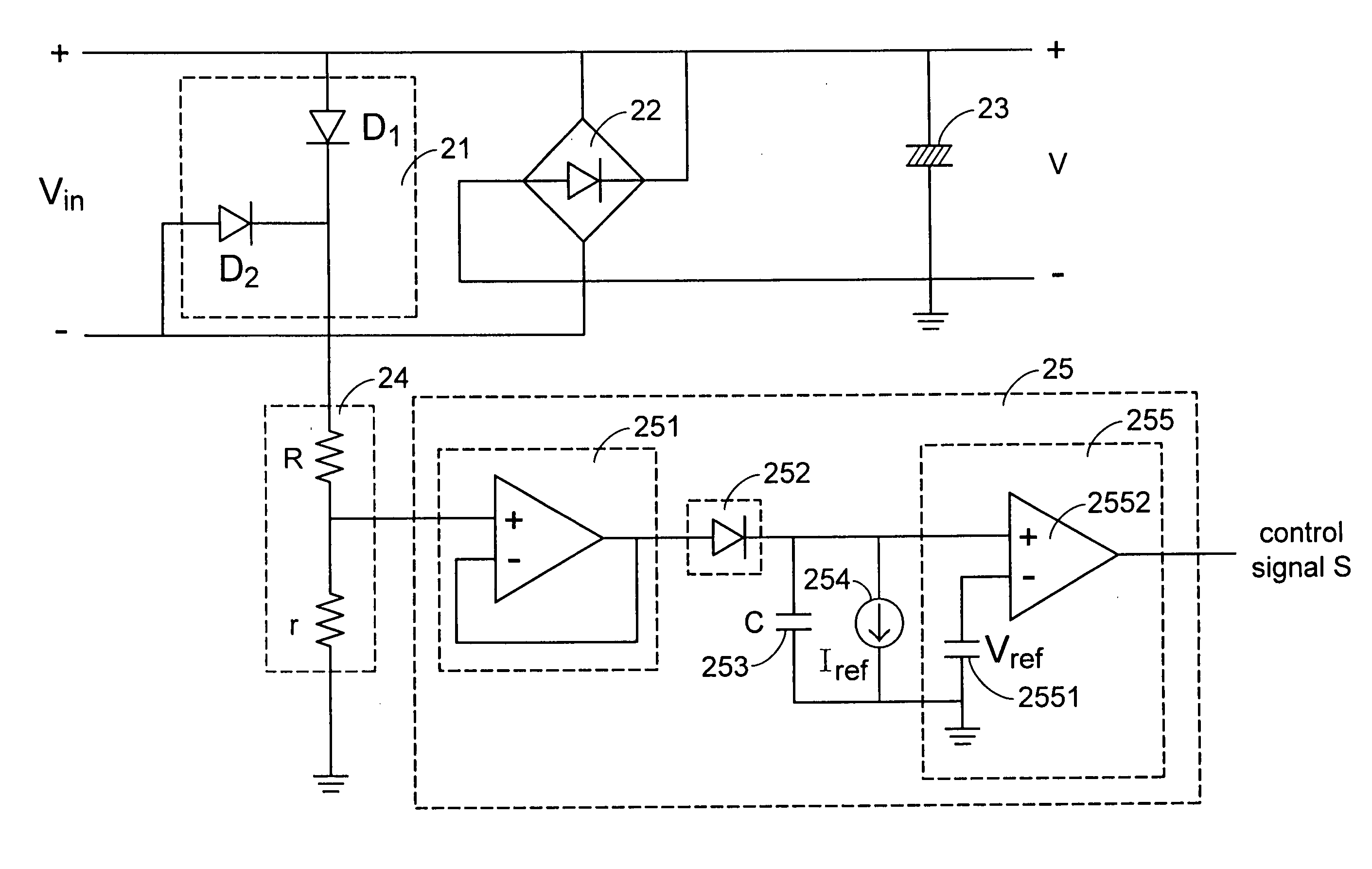 Voltage detecting circuit and power converter having the same