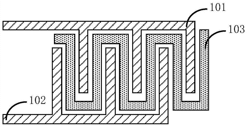 An antifuse structure