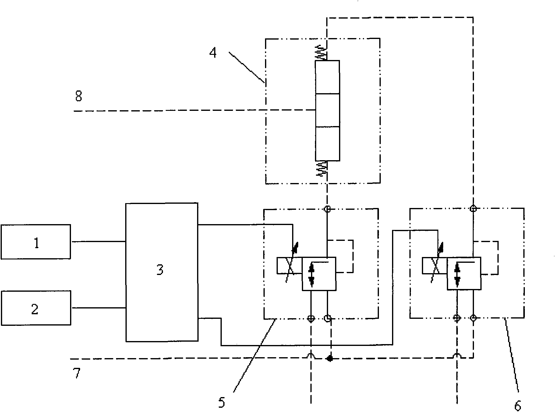 Travelling control device and method for excavator